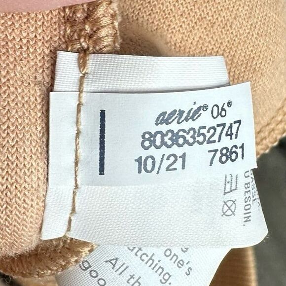 Aerie Real Obsessed Velour High Waisted Kick-It Flare Pant in Toasty Large LONG - Picture 7 of 12